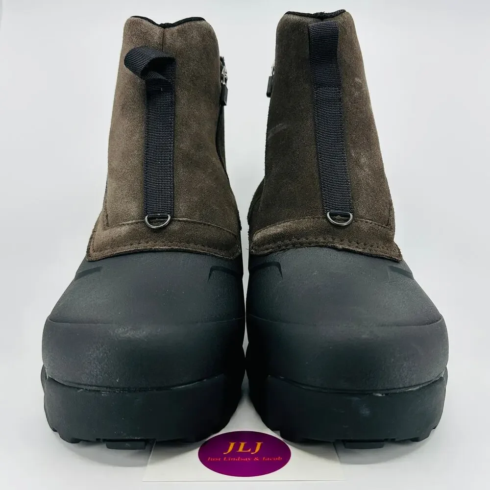 The North Face Mens Chilkat V Zip Waterproof Boots Coffee Brown NF0A5LW4 Size 14